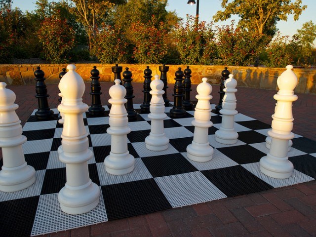 Life-Sized Chess