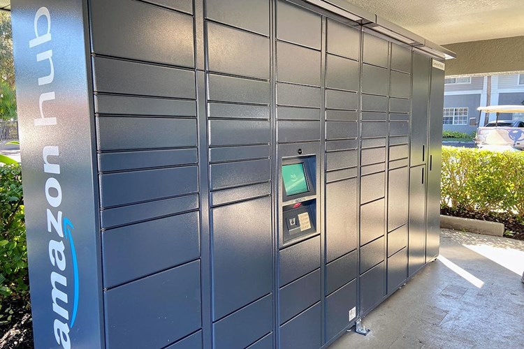 Retrieving your amazon packages just got easier with our Amazon hub package lockers!