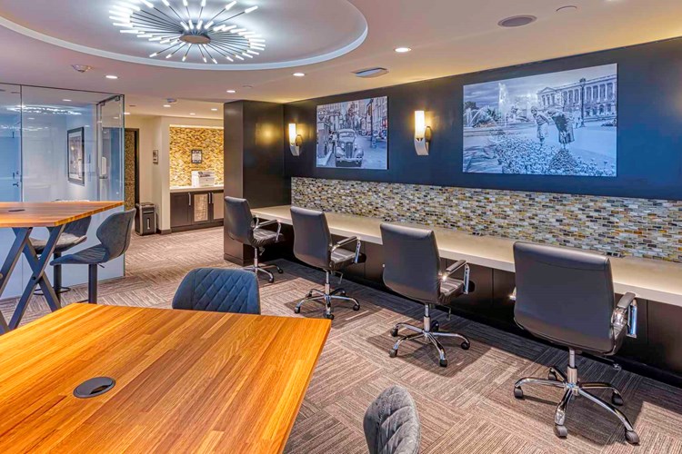 Convenient business center with free Wi-Fi and flat-screen TVs