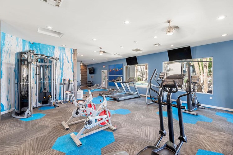 Our resident fitness center features all the cardio equipment you need.