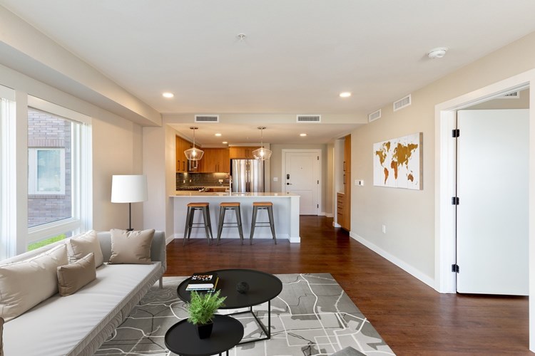 Spacious and open layouts with sweeping views of the Flatirons in select homes