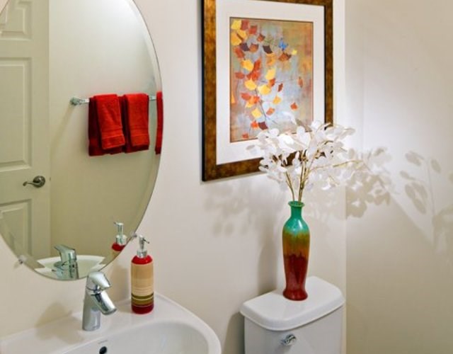 Two Bedroom Townhome (BT4) Powder Room