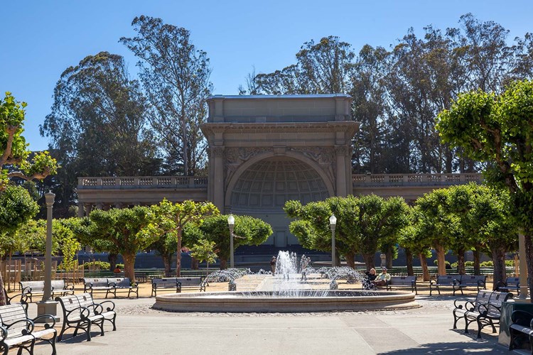 Golden Gate Park features a music venue, beautiful gardens and lakes