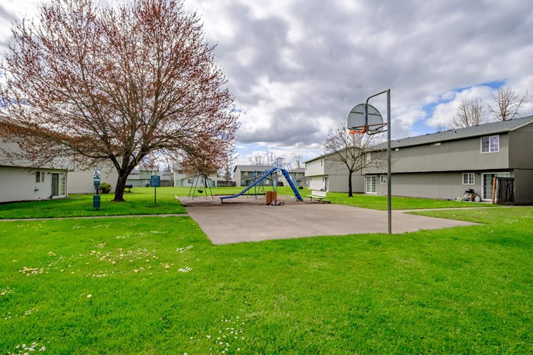 Evergreen Townhouses | Sports Court & Playground