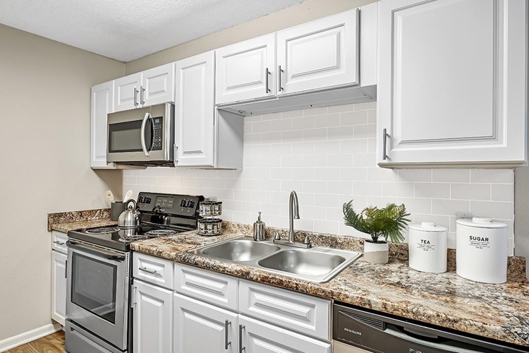 Enjoy a fresh new look in your kitchen with our subway tile backsplash.