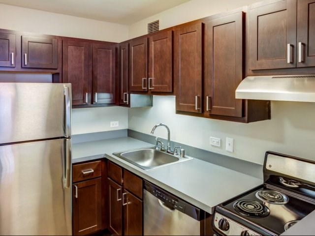 Newly Renovated Kitchens in Select Apartments