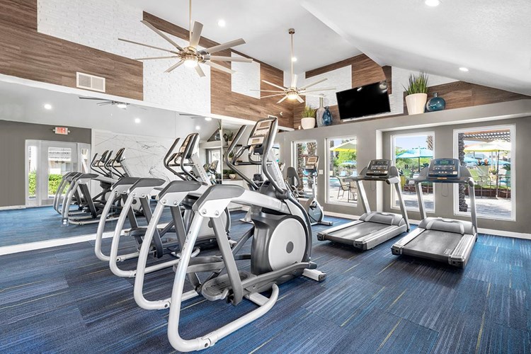 Our state-of-the-art fitness center is the perfect place to get in your full body workout.