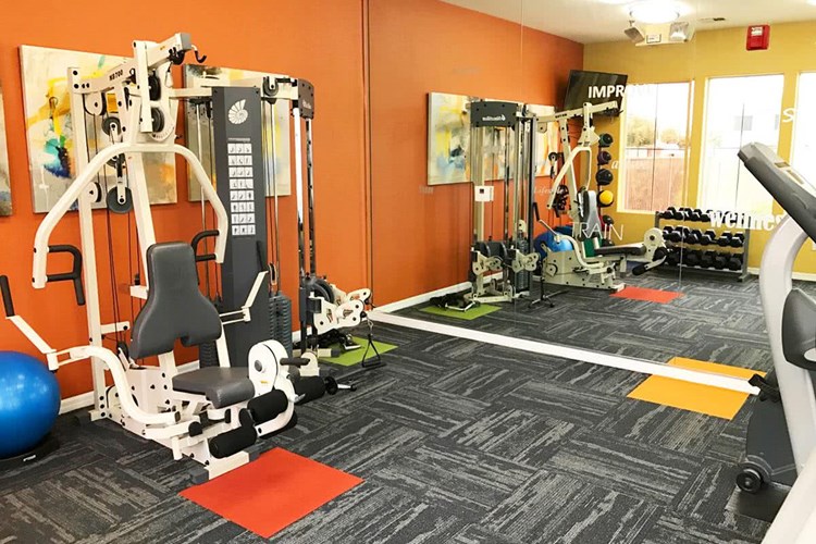Get fit at our resident fitness center including all of the cardio and weight training equipment you could ask for.