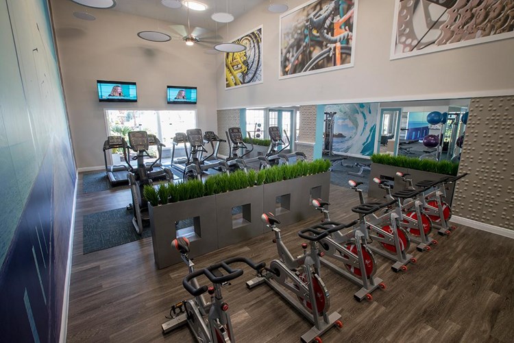 Get an invigorating workout in our brand new fitness center, open 24-hours a day!