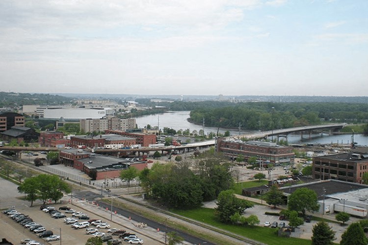 Enjoy the view of Moline! 