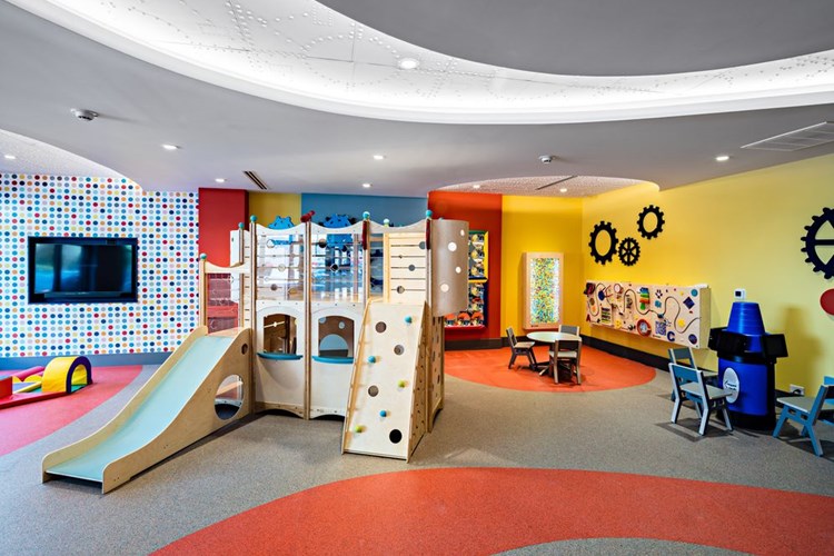 Russell Building Brand New Playroom