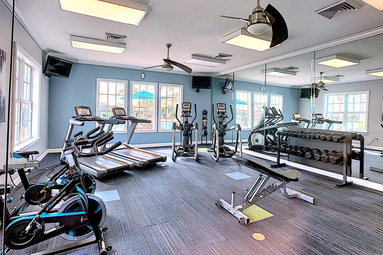 24-hour Fitness Center our residents can enjoy everyday!