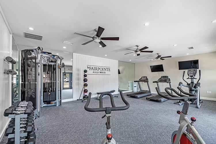 Out fitness center is fully equipped with state-of-the-art equipment.