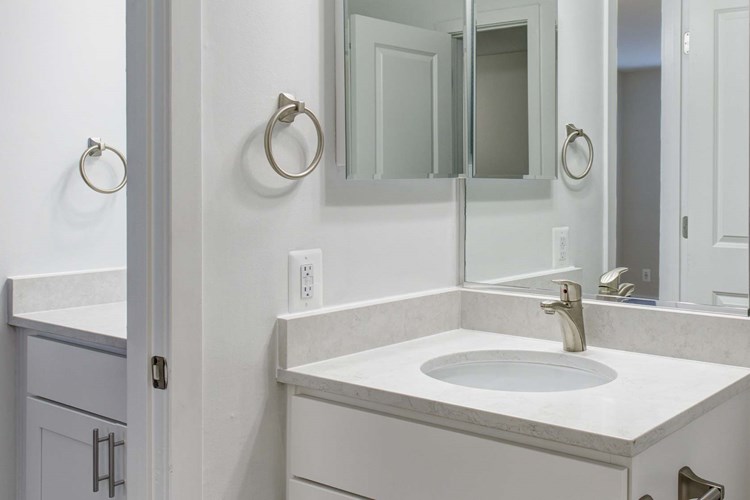 Renovated bathrooms with premium finishes are available for upgrade. Ask the leasing team for more details.