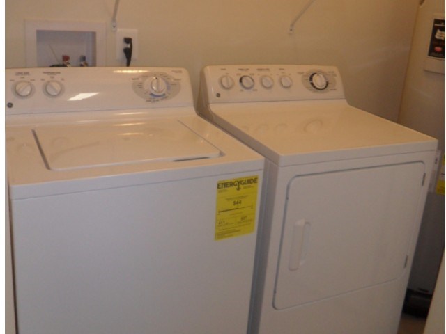 Full washer and dryer