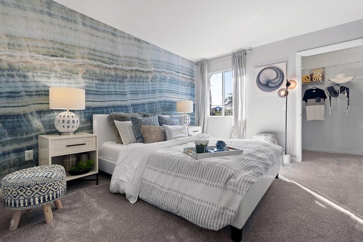 Not only do you have a big Master, but you have a huge guest bedroom too! With its’ ample square footage, each guest bedroom also comes with its’ own walk-in closet!