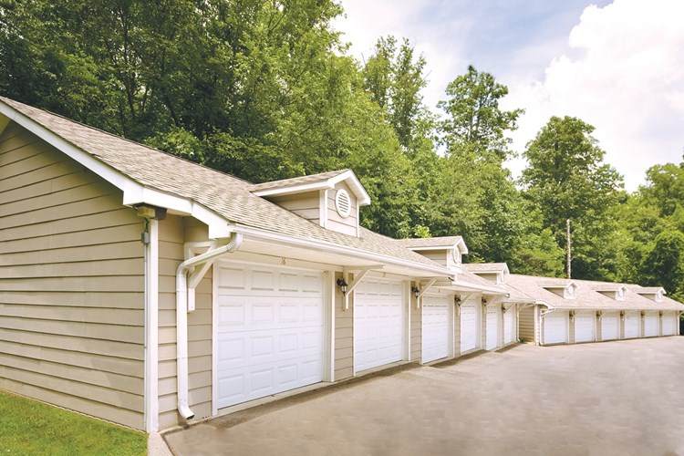 Personal detached garages available