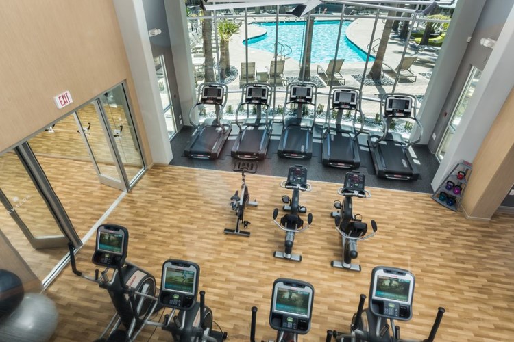 Fitness Center with Cardio Room