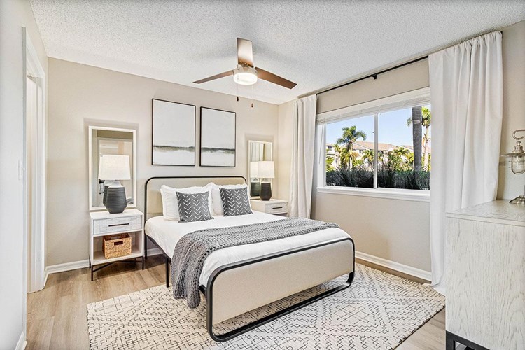 Spacious master bedrooms feel like your very own retreat. 
