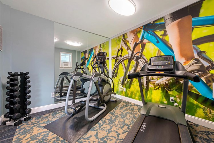 Get fit in our brand new fitness center.