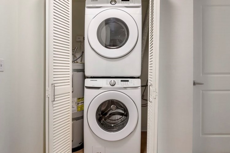 In-unit laundry