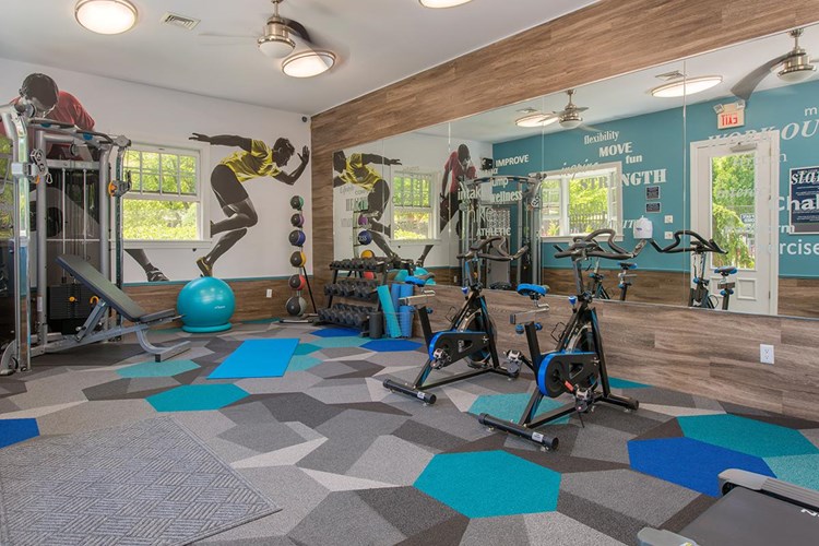 Get in your workout in our brand new state-of-the-art fitness center.