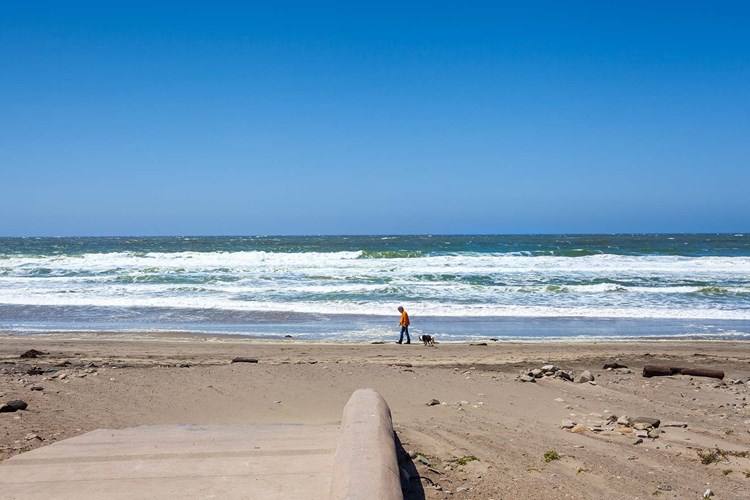 Take a walk on Pacifica Beach located just 10 minutes away