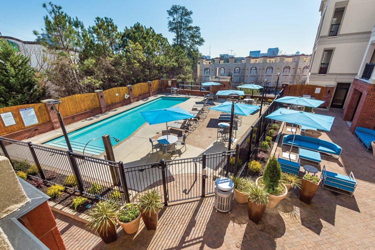 Go for a swim in the pool or hang out with friends on the sundeck