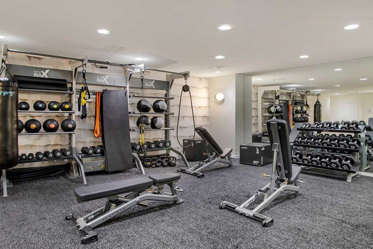 Newly renovated fitness center 