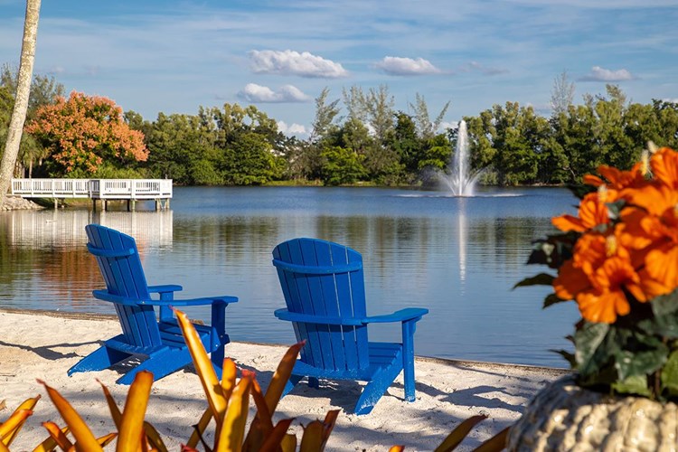 Take in the picturesque lake views from around the Naples community.