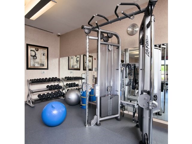 Both Fitness Centers are complete all the equipment needed to stay in shape.