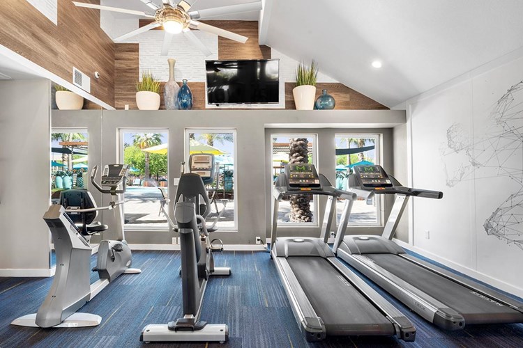 Our Fitness Center features state-of-the-art cardio equipment.