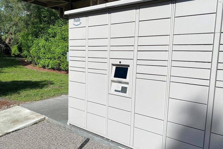 Retrieving your amazon packages just got easier with our Amazon hub package lockers!