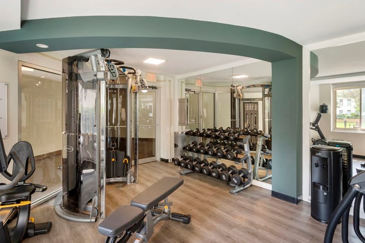 Fitness center with state-of-the-art strength equipment
