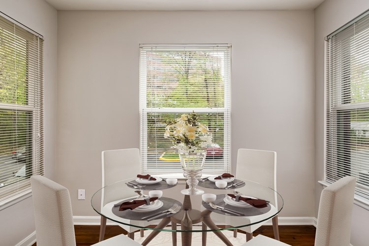 Additional space is perfect for a dining room
