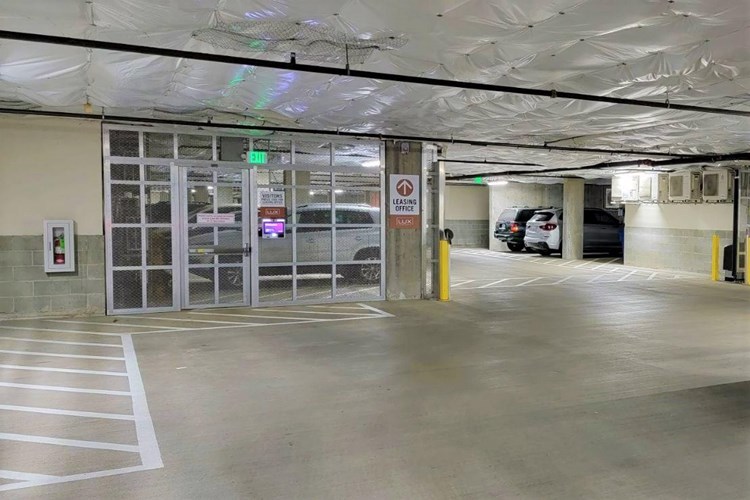 We have ample reservation parking for residents in our secure access underground parking garage. Our garage supports electric car charging, guest parking, and large, non-compact parking spaces.