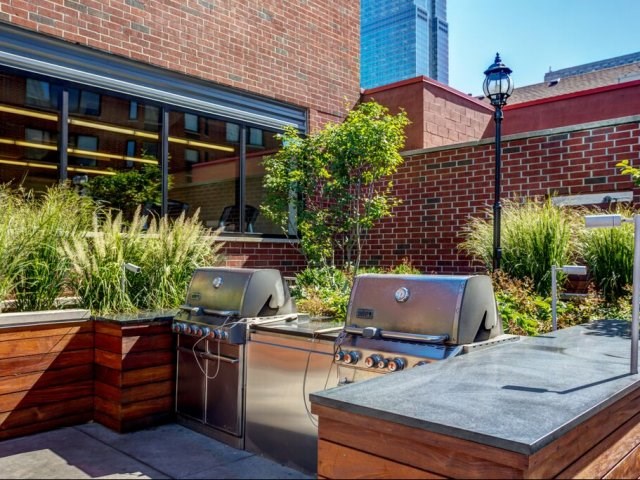 Courtyard with Grilling Area