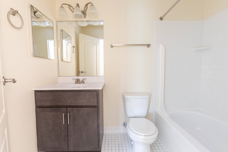 Renovated Bathroom at Seminary Roundtop in Lutherville-Timonium