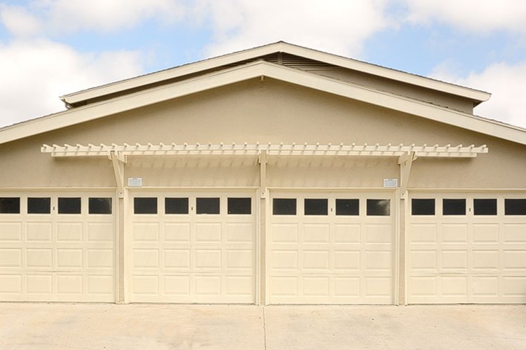 Garage and driveway