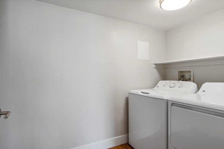 Washer and Dryer in your unit