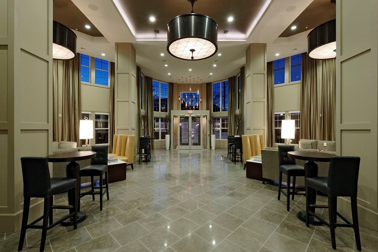 Lobby with lounge seating