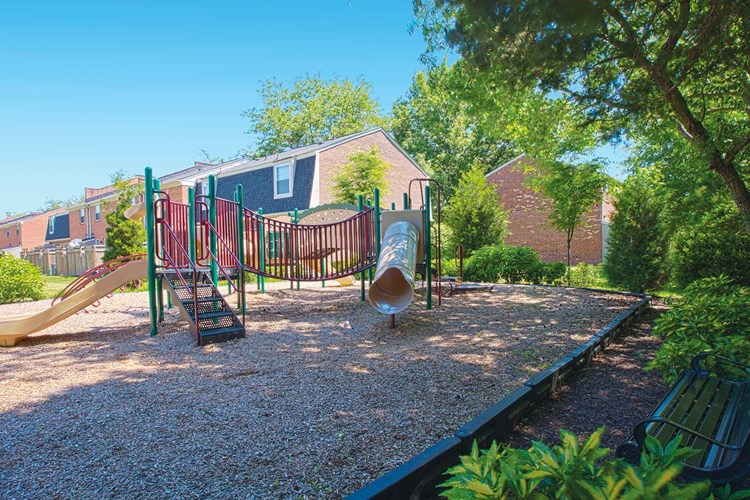 Children's playground compliments our family community