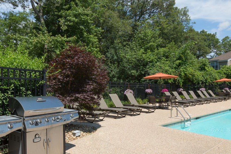 Swimming Pool with Sundeck and BBQ Grills