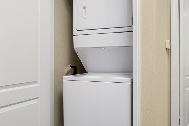 In-unit washer and dryer