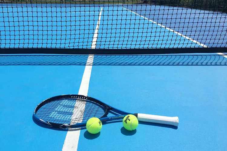 Enjoy a game of tennis on our fantastic tennis court