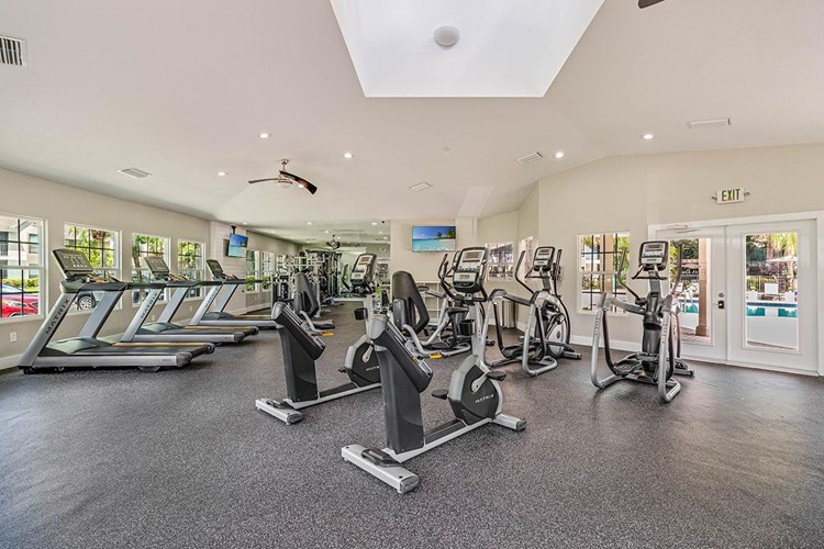 Our energetic fitness center and yoga studio. Open 24-hours a day!