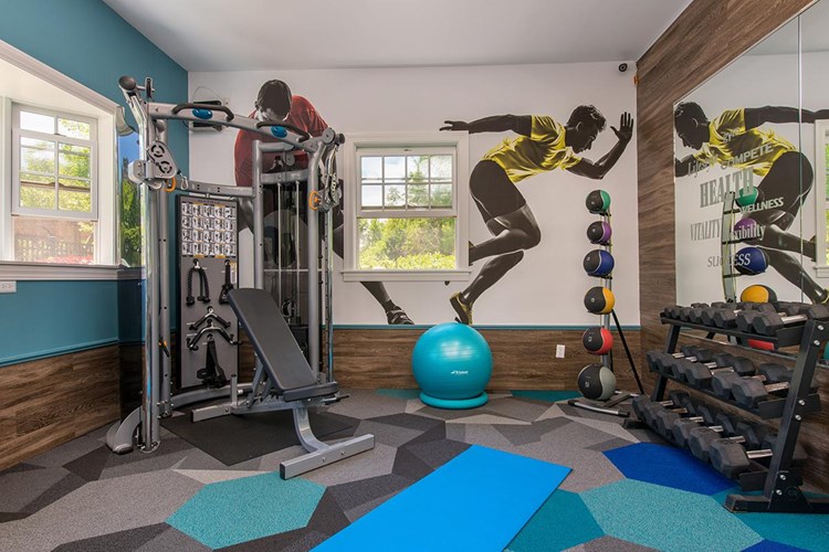 Our fitness center features all the weight training and cardio equipment you need.