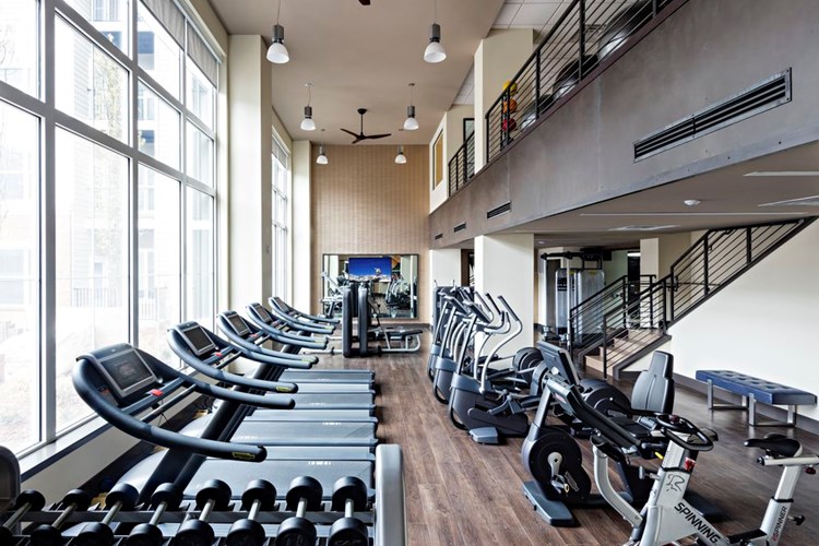 Two-Story Fitness Center