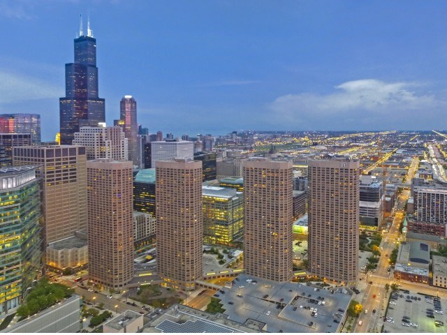 Four Towers in Chicago's West Loop