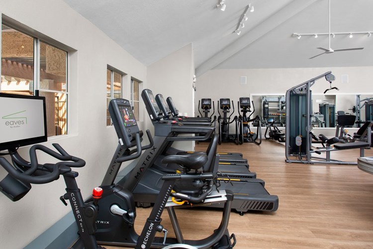State-of-the-art fitness center with cardio equipment